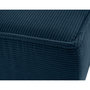 Voir la diapositive 6 : LISA DESIGN Jake - pouf en velours côtelé - pieds bois foncé