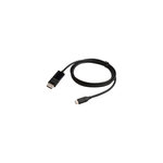 Erard Câble DisplayPort vers USB Type C Erard 1 m Noir