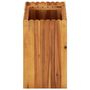 Voir la diapositive 3 : VIDAXL Lit sureleve de jardin 50x30x50 cm Bois massif d'acacia