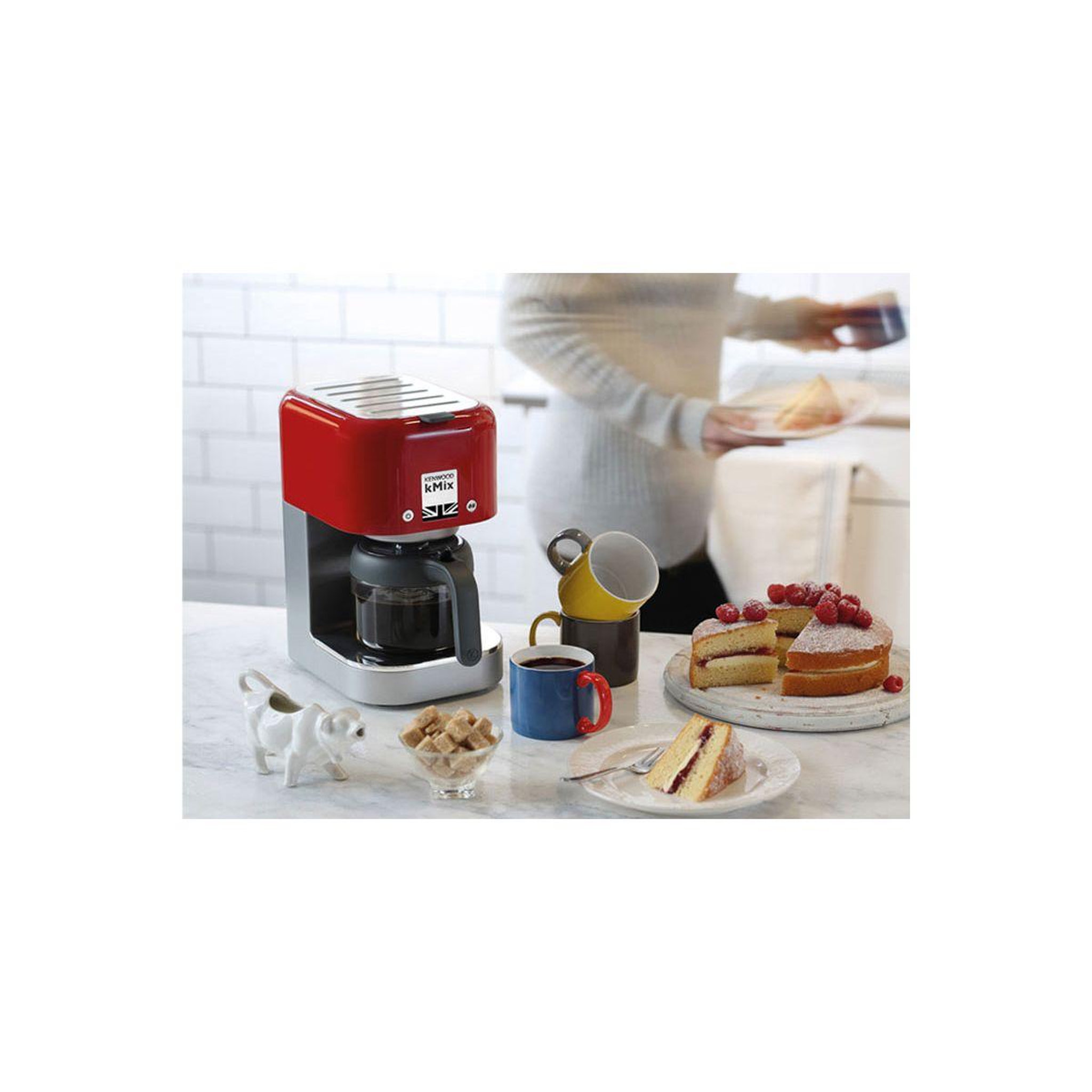 Voir la diapositive 3 : KENWOOD Cafetière filtre cox750rd kmix rouge vermillon