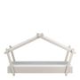 Voir la diapositive 4 : Lit cabane avec sommier 90X200 cm NOA