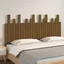 VIDAXL Tete de lit murale Marron miel 159,5x3x80 cm Bois massif de pin