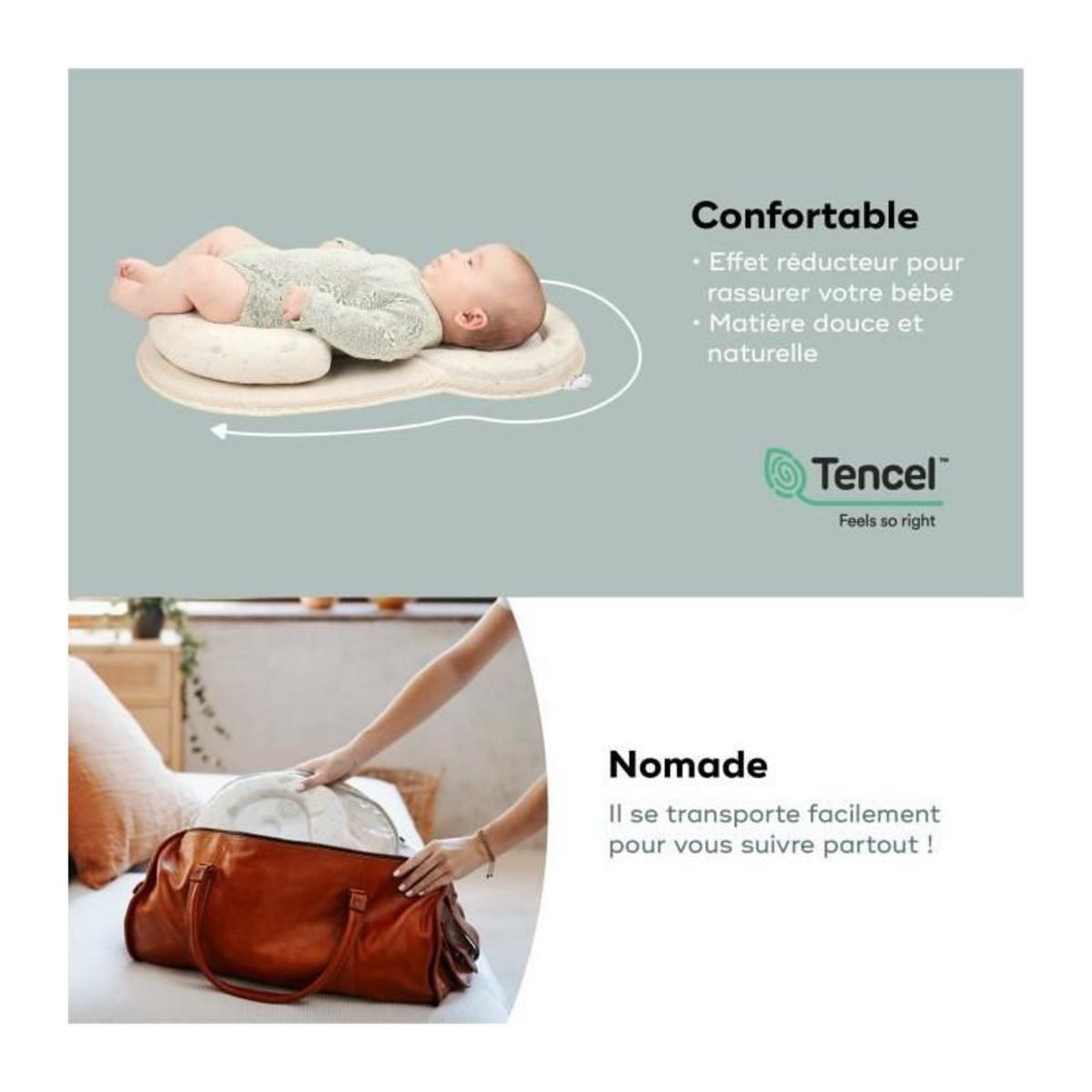 BABYMOOV BABYMOOV Cosydream, réducteur nouveau-né, fresh écru