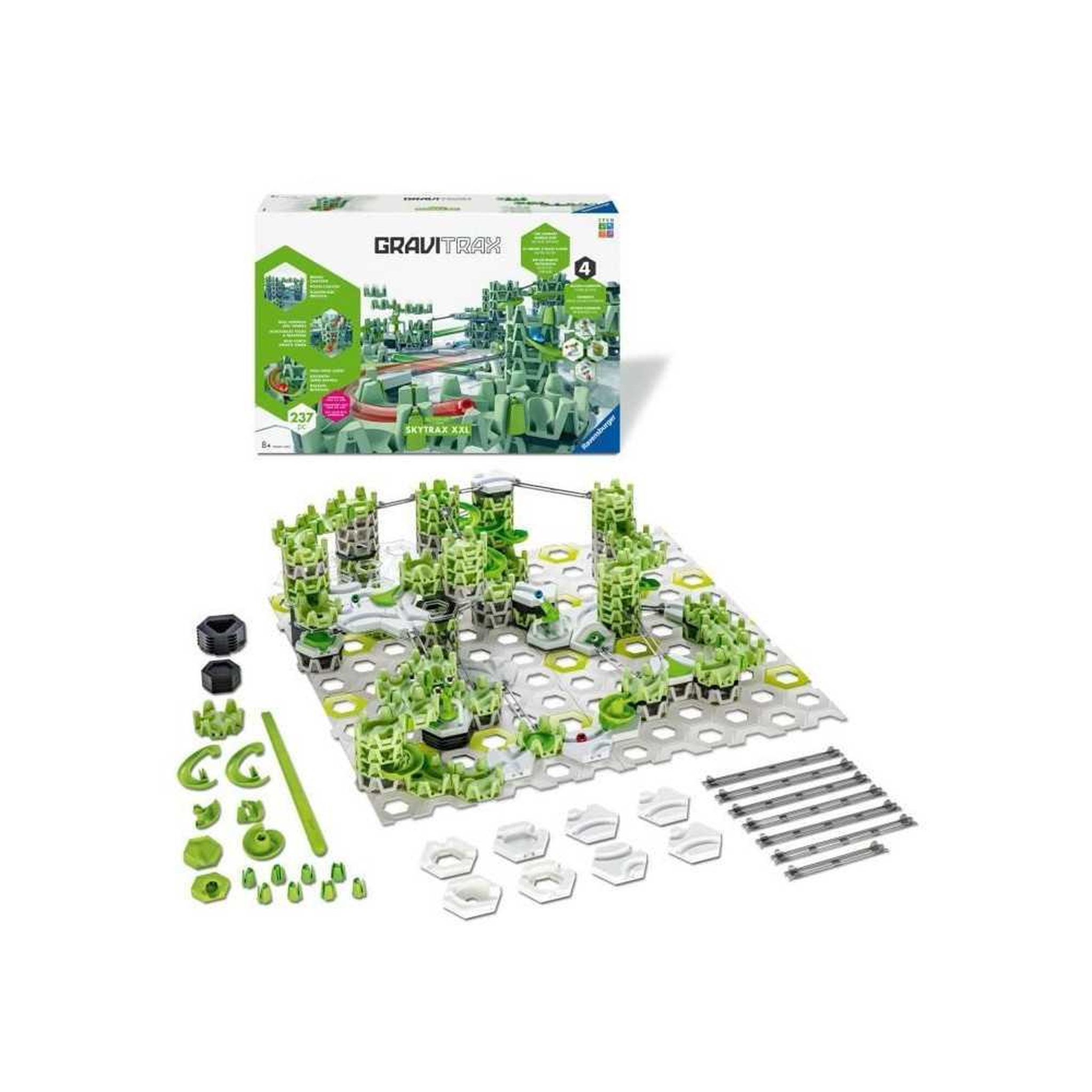 Voir la diapositive 3 : RAVENSBURGER GraviTrax Action Set Skytrax XL