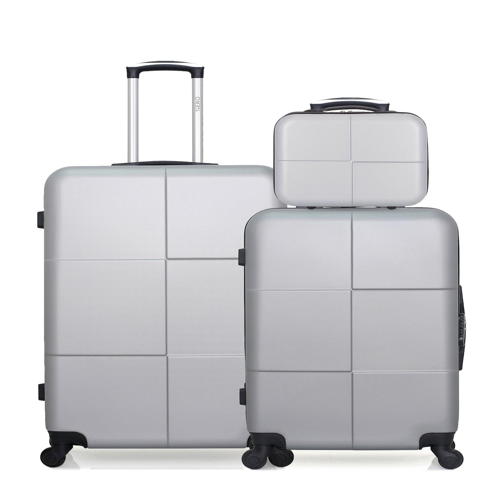 HERO Hero - lot de 3 - valise grand format, valise weekend et vanity coronado