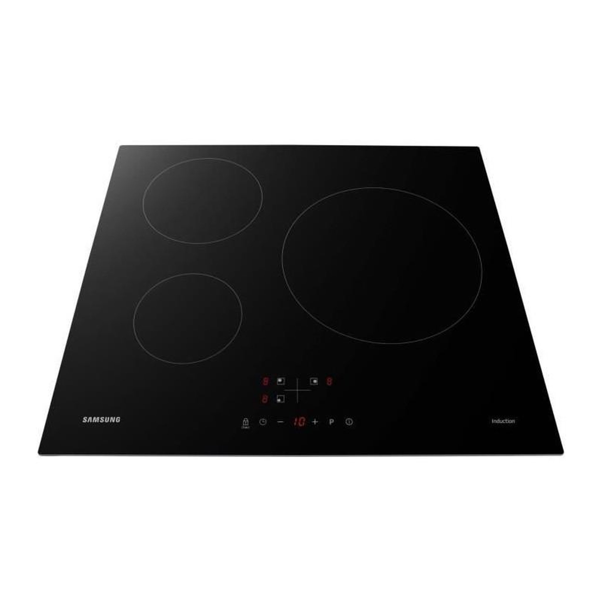 Voir la diapositive 4 : Samsung Table de cuisson induction 59cm 3 feux 7200w noir - nz63m3nm1bb