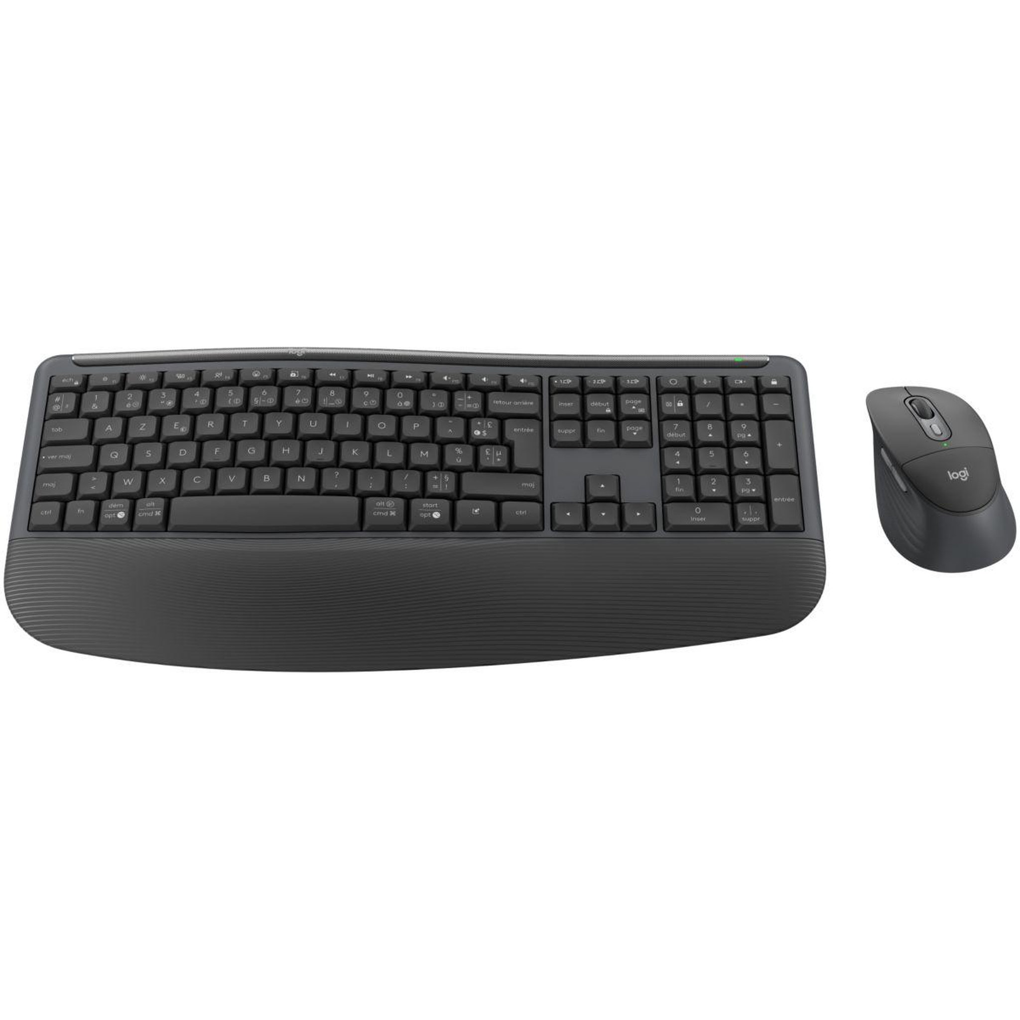 Logitech Clavier sans fil signature comfort plus mk880 graphite
