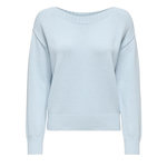 JACQUELINE DE YONG Pull   clair Femme JDY Marie. Coloris disponibles : Bleu