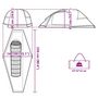 Voir la diapositive 6 : VIDAXL Tente de camping a dome 1 personne tissu occultant impermeable