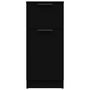 Voir la diapositive 6 : VIDAXL Buffet noir 30x30x70 cm bois d ingénierie