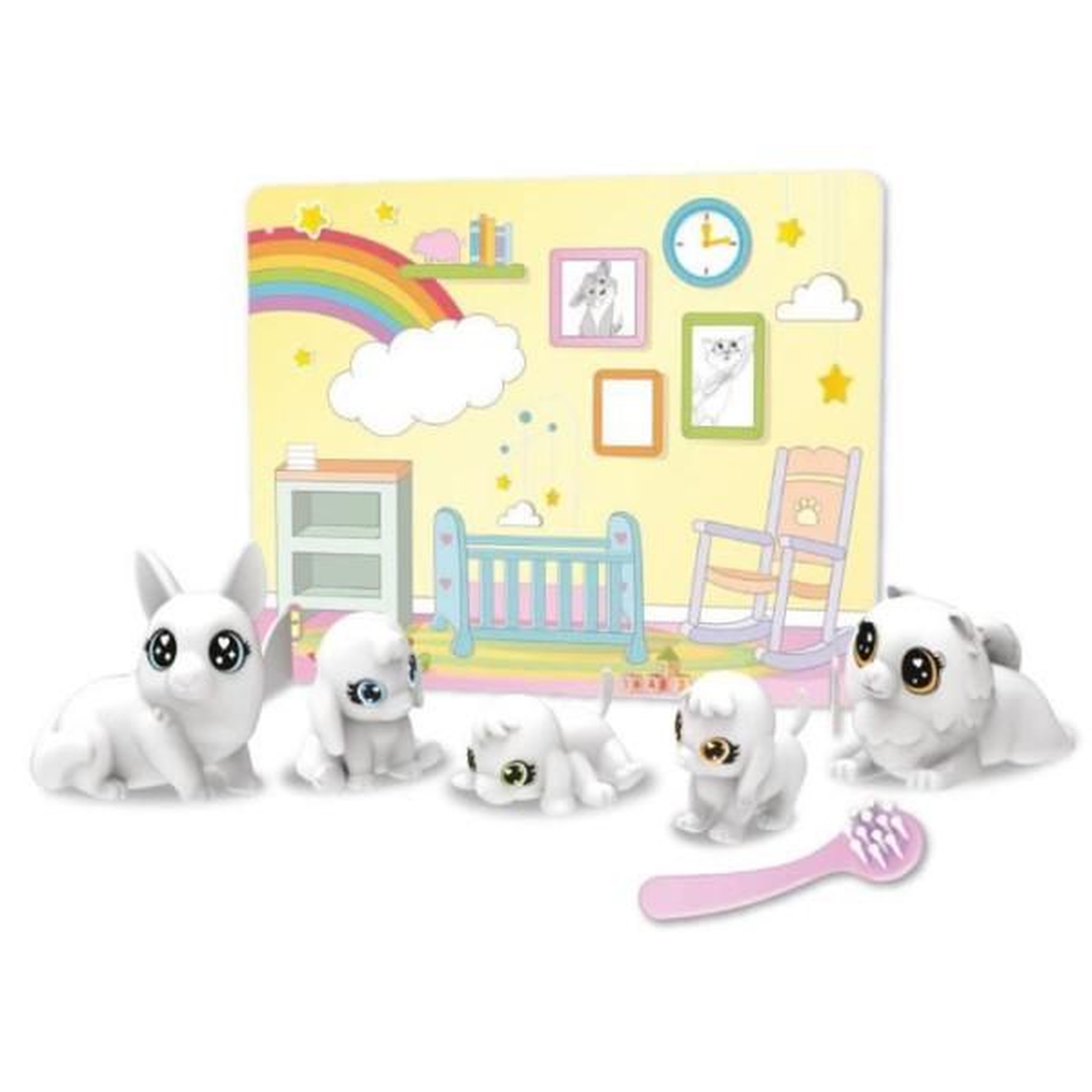 Voir la diapositive 2 : Crayola Coloriage - crayola - washimals baby pets nursery pack - famille lavable a colorier! Des 3 ans