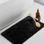 Voir la diapositive 6 : Paris Prix Tapis de Bain Microfibre  Métallisé  45x75cm Noir