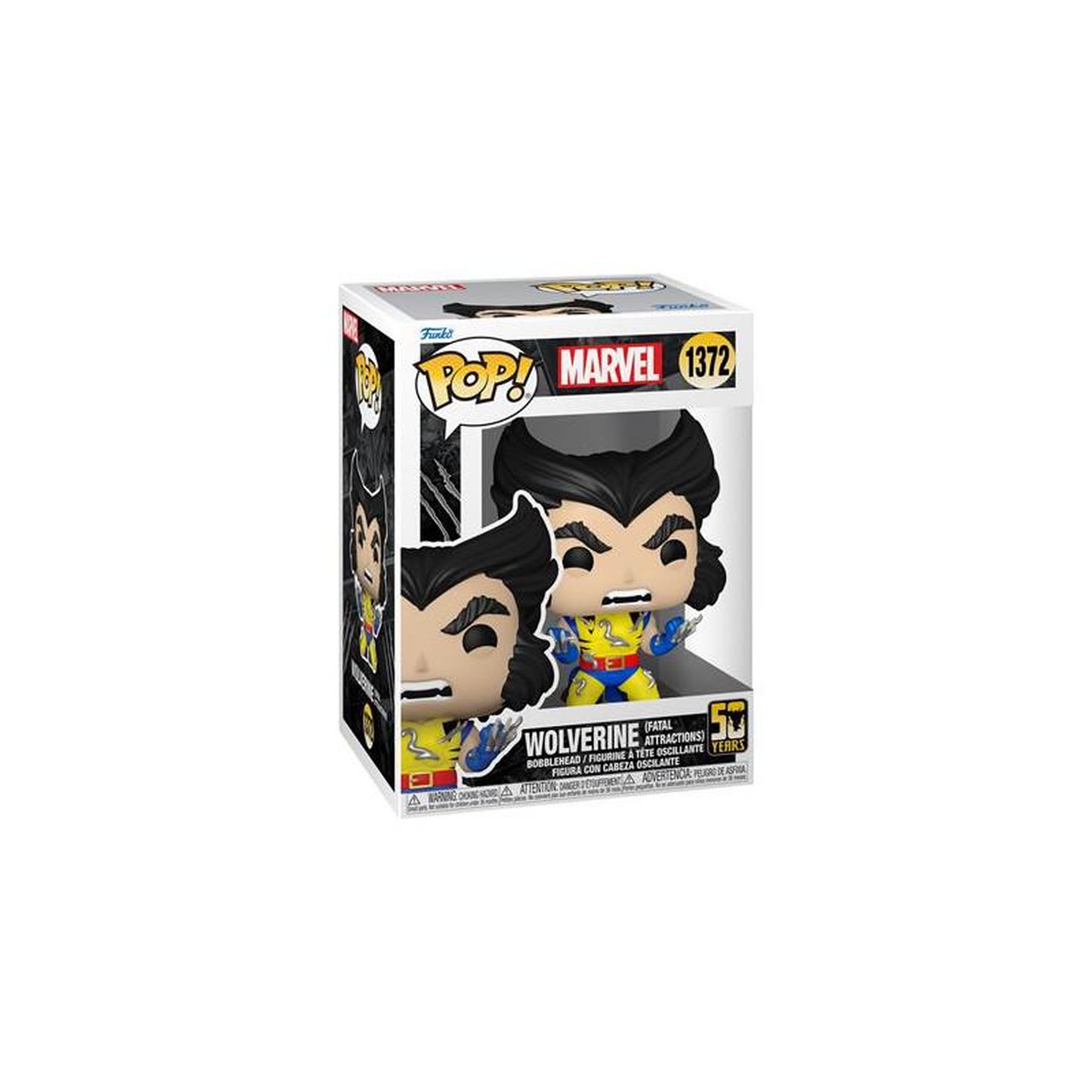 Funko Figurine Funko Pop Marvel Wolverine 50th Ultimate Wolverine Fatal Attractions