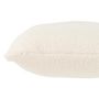 Voir la diapositive 2 : Paris Prix Coussin Déco Bouclette  Teddy  45x45cm Blanc
