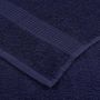 Voir la diapositive 6 : VIDAXL Serviettes de sauna 2 pcs bleu marine 80x200 cm 100% coton