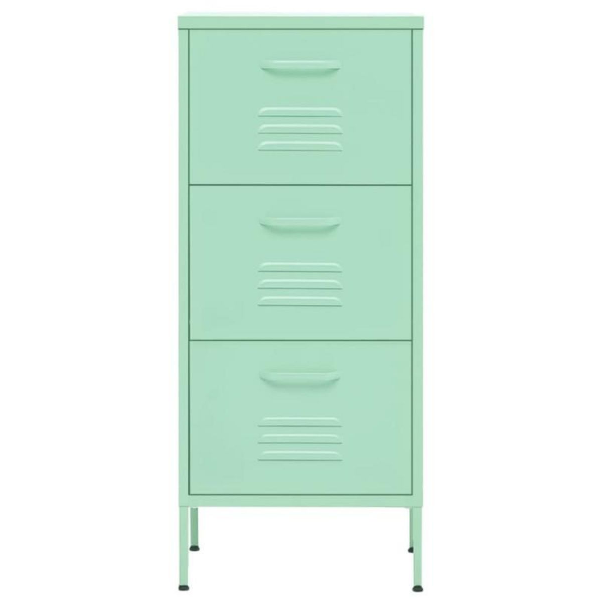 VIDAXL Armoire de rangement Vert menthe 42,5x35x101,5 cm Acier