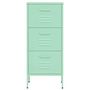 Voir la diapositive 3 : VIDAXL Armoire de rangement Vert menthe 42,5x35x101,5 cm Acier
