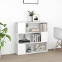 Voir la diapositive 3 : VIDAXL Bibliotheque/Separateur de piece Blanc 100x24x94 cm