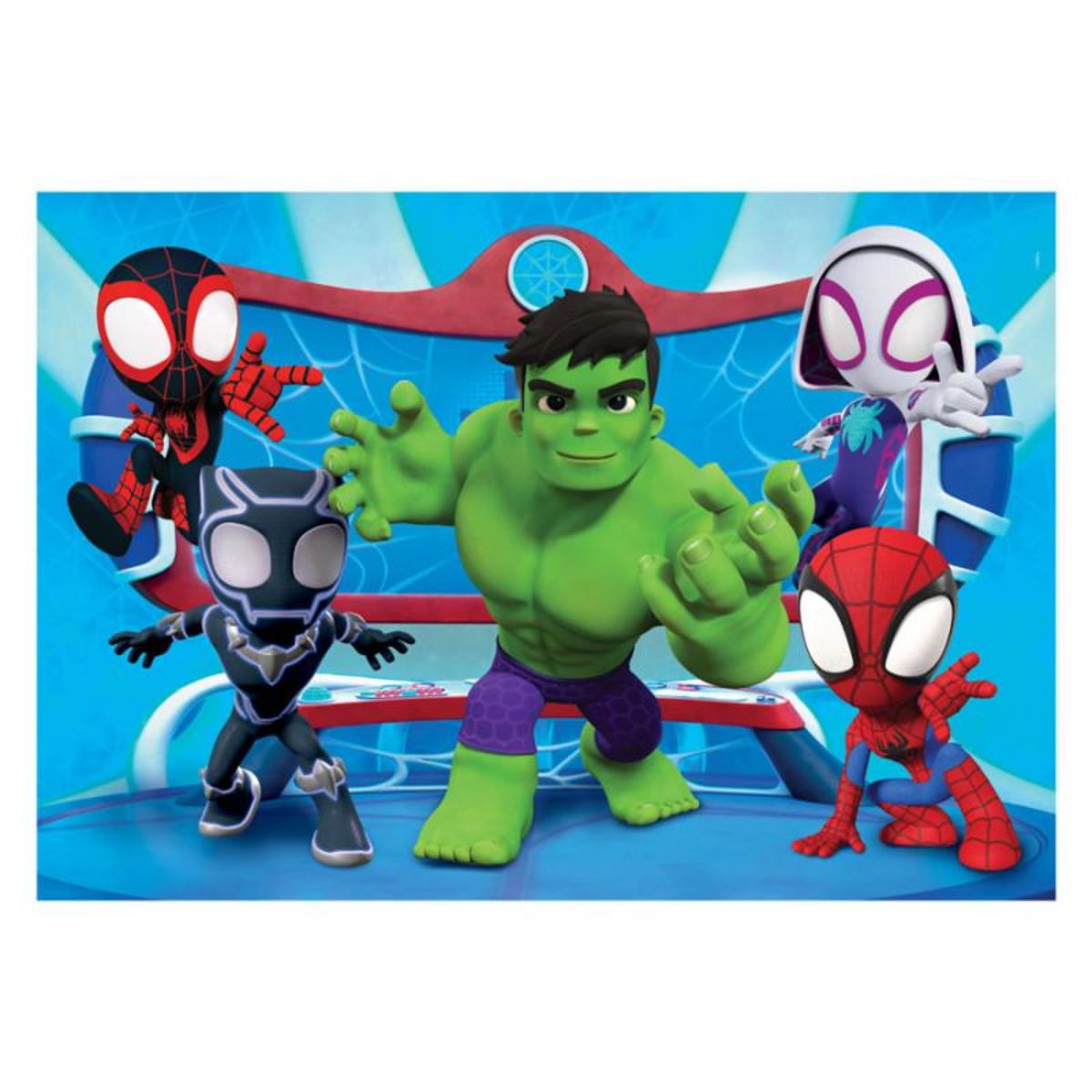 CLEMENTONI Clementoni Jigsaw Puzzle Super Color Marvel Spidey, 60 pcs. 26595