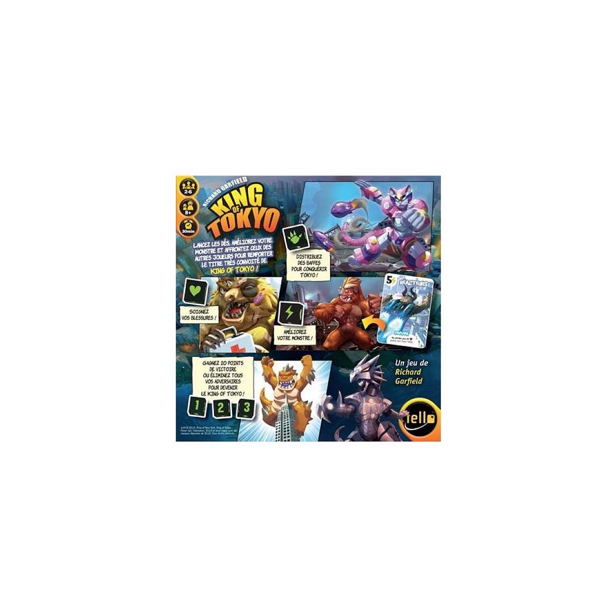 Voir la diapositive 2 : Iello King of Tokyo Edition 2016