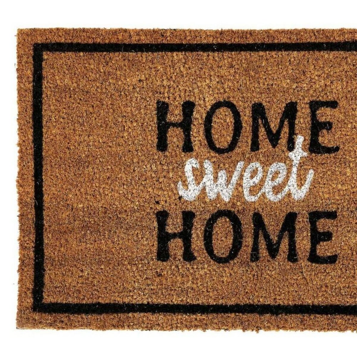 The Home Deco Factory Paillasson Coco 40x60 cm Home Sweet Home
