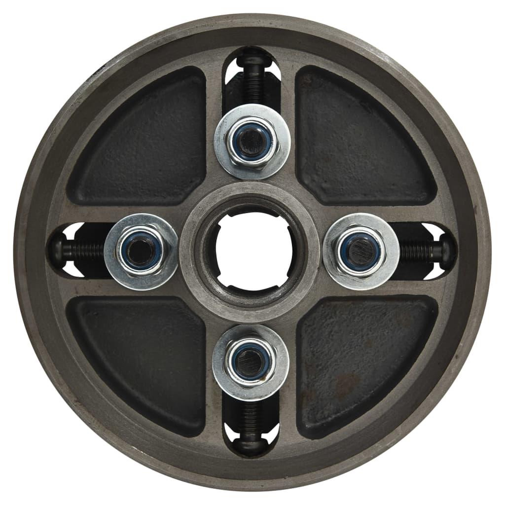 Voir la diapositive 4 : VIDAXL Mandrin a bois a 4 machoires connexion M33 acier noir 150x63 mm