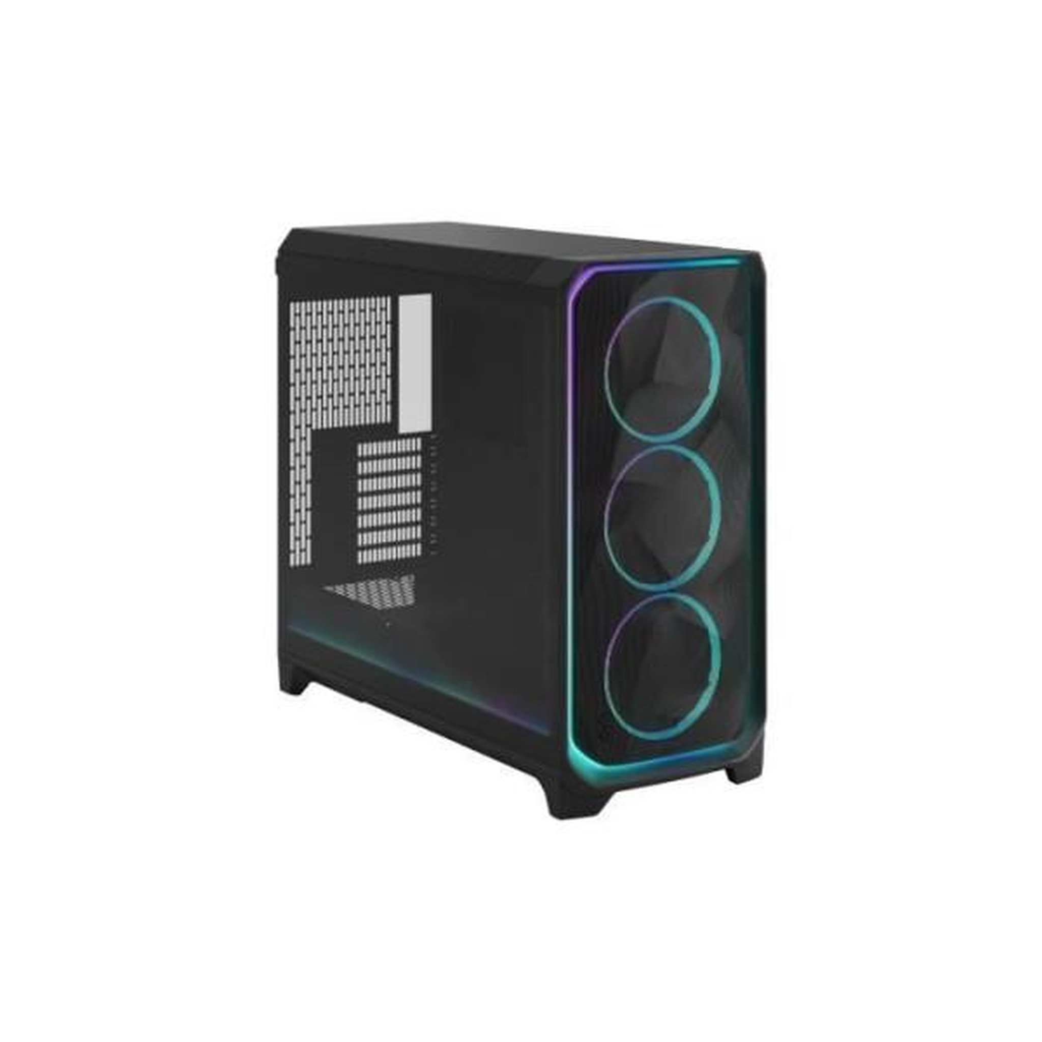 Voir la diapositive 2 : Fractal Design Boîtier PC - FRACTAL DESIGN - Meshify 3 XL Ambience Pro RGB - E-ATX (330 mm) / SSI-EEB / SSI-CEB - 3 ventilateurs - USB Type C