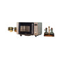 Voir la diapositive 2 : CECOTEC Micro-ondes Cecotec inox sans plateau tournant 20L 700W