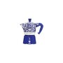 Voir la diapositive 1 : BIALETTI Cafetière italienne Moka Express 6T Collection D&G Blue