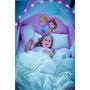 Disney Princesses Lit carrosse 70x140cm avec ciel de lit lumineux 
