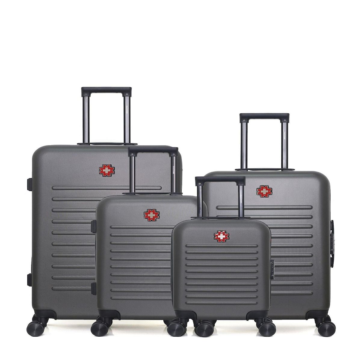 SWISS KOPPER SWISS KOPPER - LOT DE 4 - Valise Grand Format, Valise Week-end, Valise Cabine et Valise Cabine XXS WIL