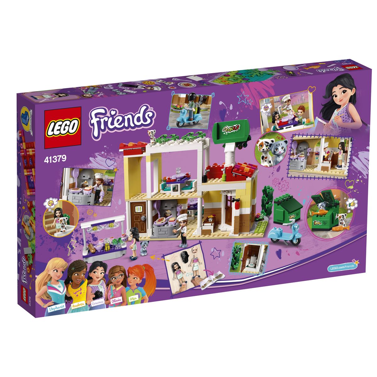 LEGO Friends 41379 - Le restaurant de Heartlake City