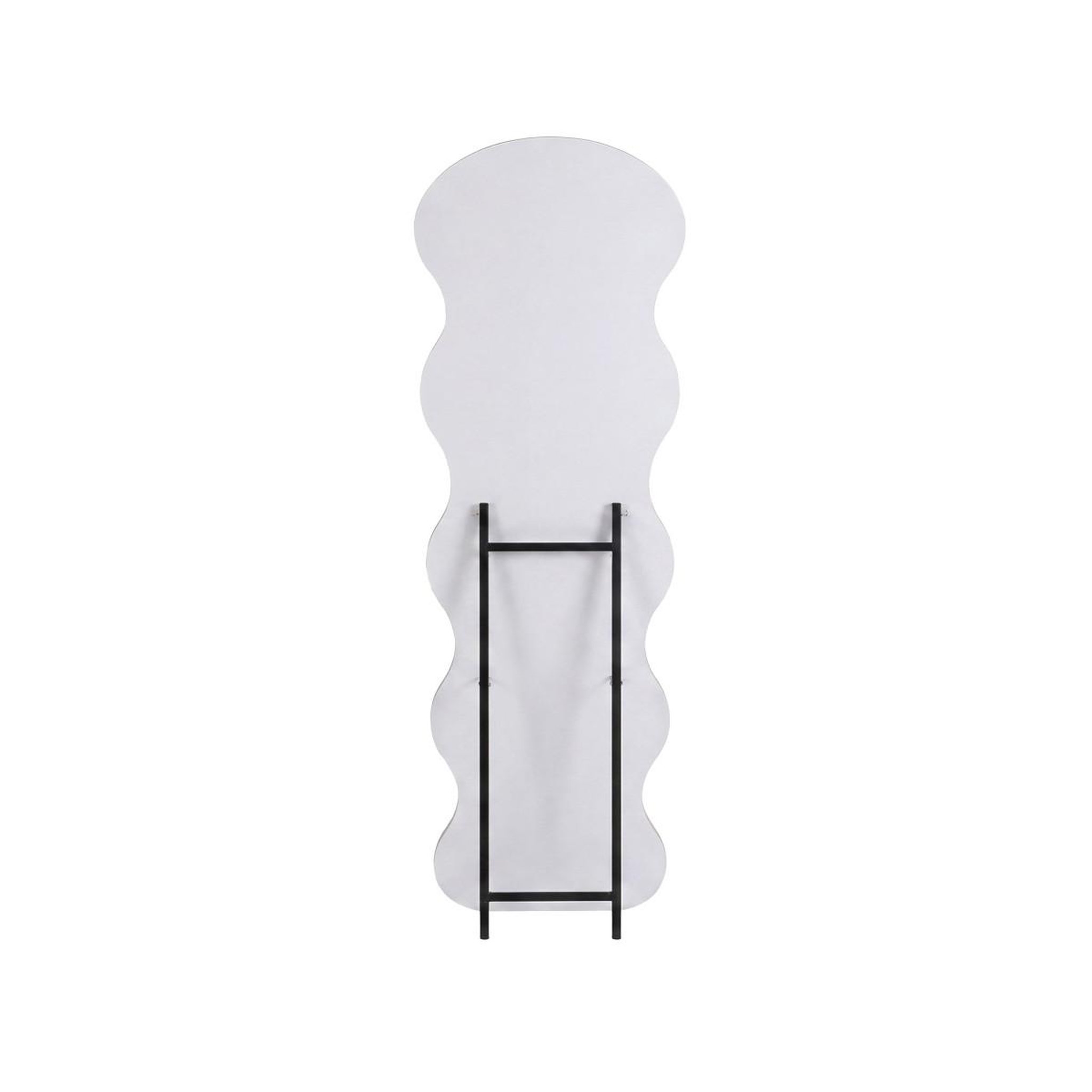 Voir la diapositive 2 : Paris Prix Miroir sur Pied Ondulé  Loui  158cm Beige