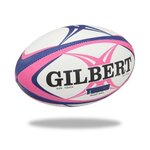 GILBERT GILBERT Ballon de rugby Touch - Taille 4 - Homme - Rose et bleu