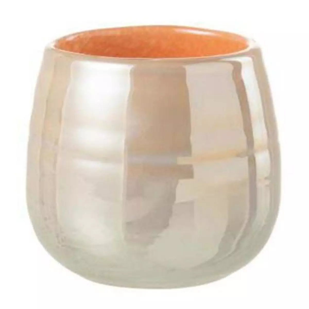 Paris Prix Vase Design en Verre  Juliette  11cm Orange & Rose