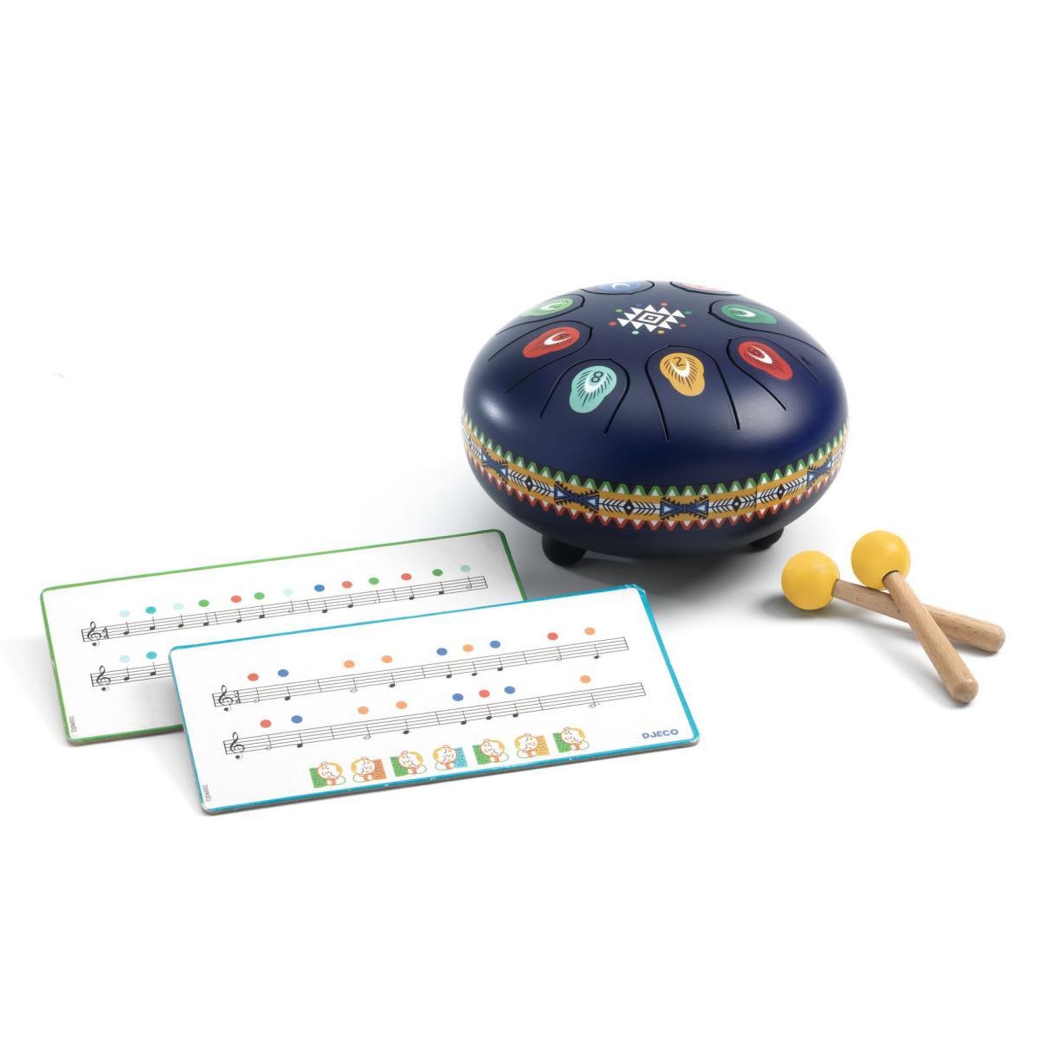 Djeco Instrument de percussion Metal drum