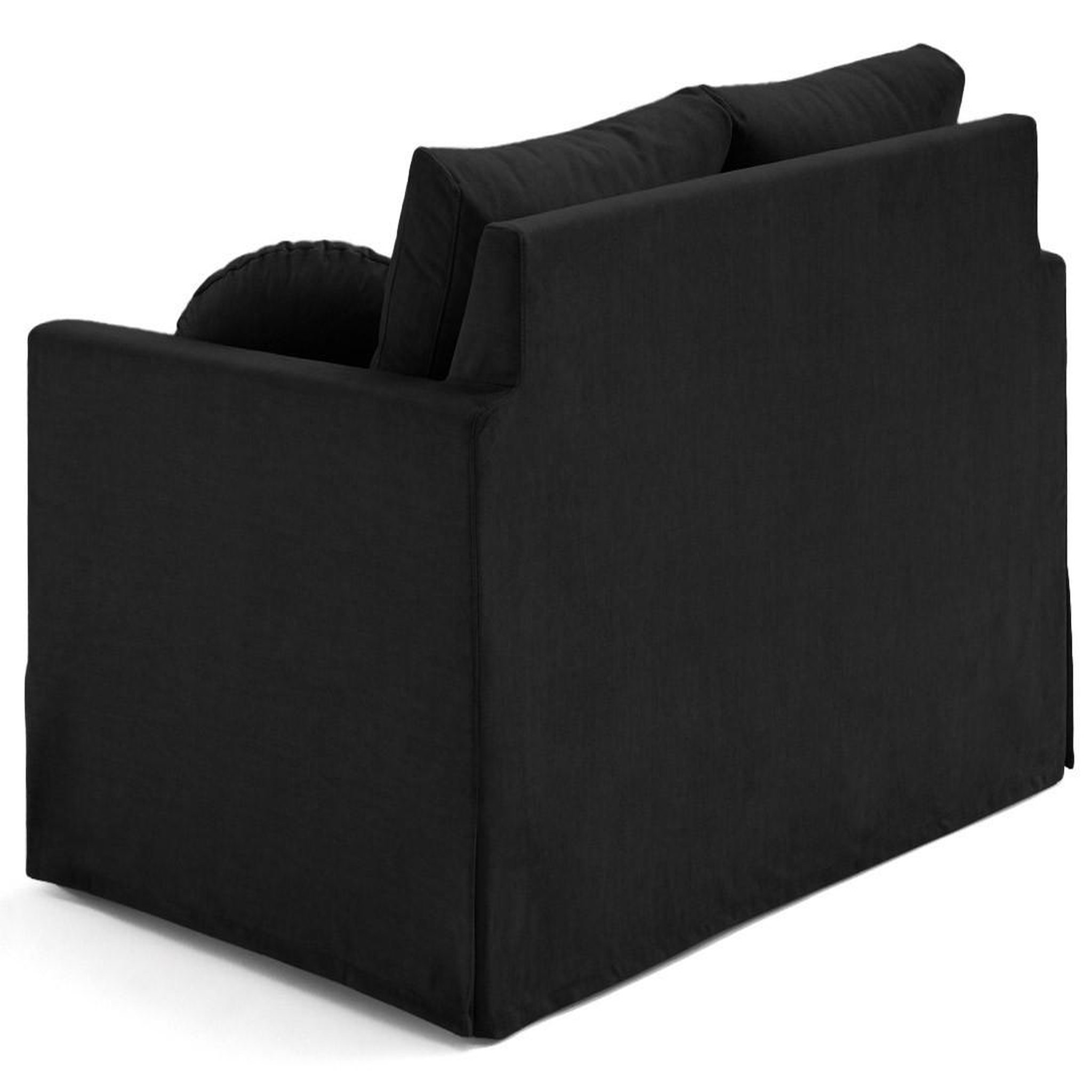 Voir la diapositive 5 : LISA DESIGN Serena - canapé droit déhoussable 2 places en velours