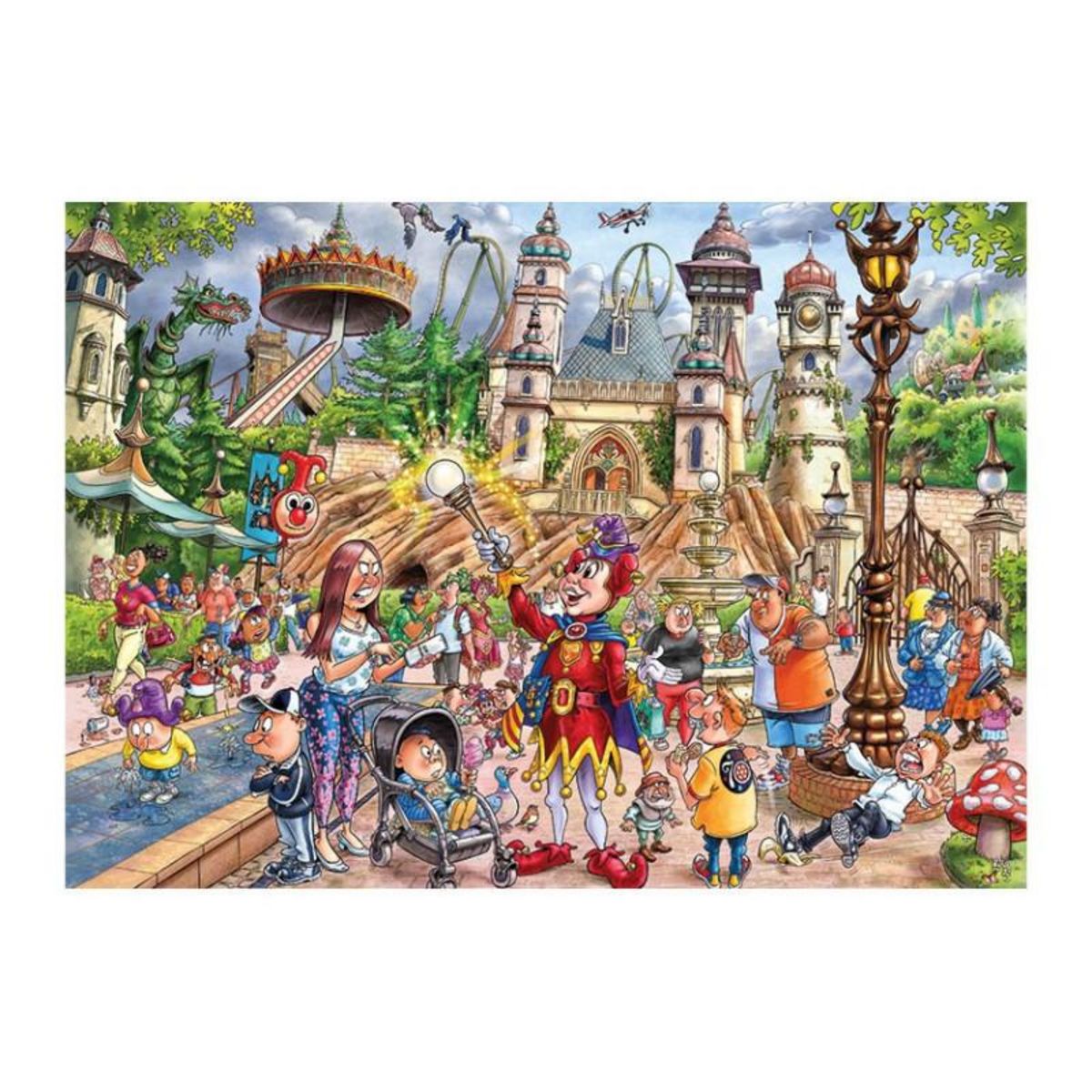 Jumbo Jumbo - Puzzle Le parc enchanté 1000 pièces