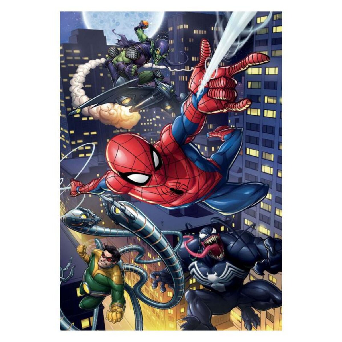 CLEMENTONI Puzzle Clementoni Marvel Spider-Man Supercolor 180 pièces