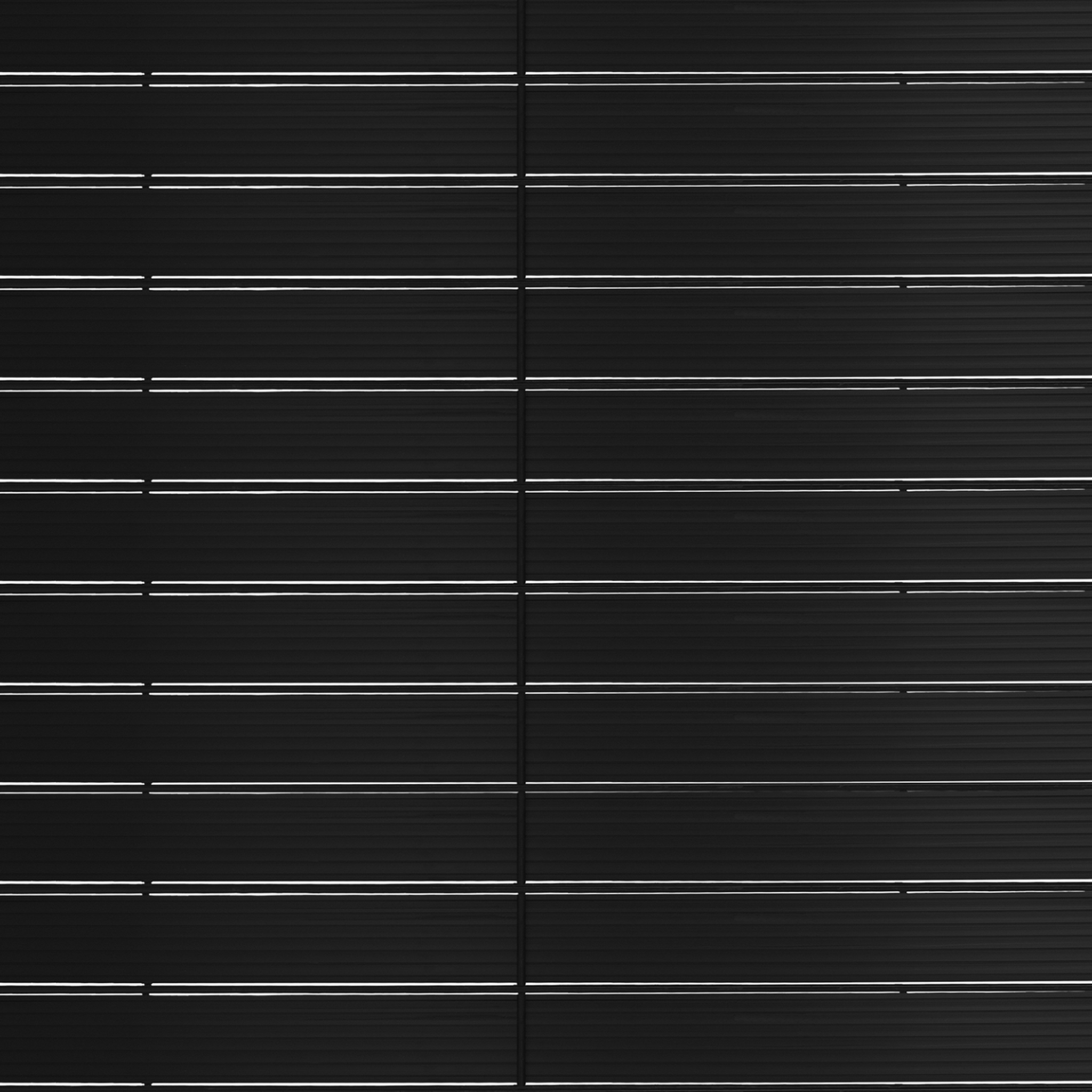 Voir la diapositive 3 : ID MARKET Kit de lamelles occultantes pvc noires l.60 m pour panneau grillagé