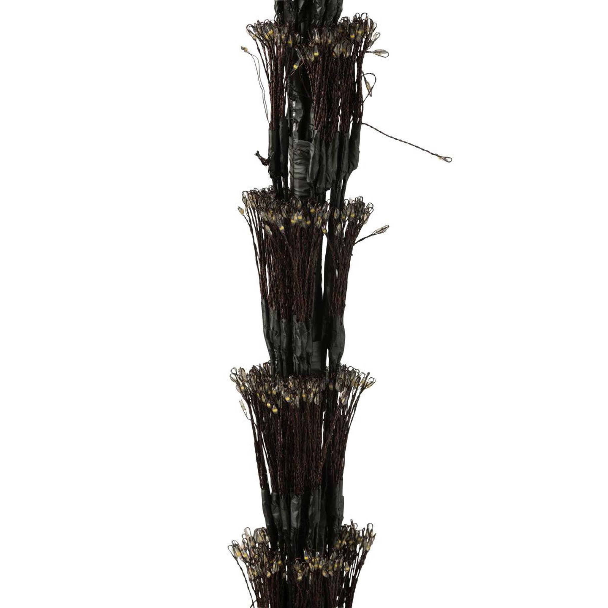 Voir la diapositive 6 : J-LINE Sapin à led en métal  grady  240cm noir