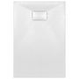 Voir la diapositive 4 : VIDAXL Bac de douche SMC Blanc 120 x 70 cm