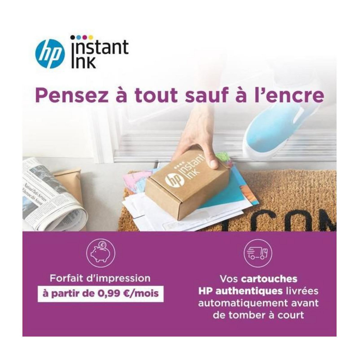 HP HP 305XL Cartouche dencre noire grande capacite authentique 3YM62AE pour DeskJet 2300/2710/2720/Plus4100, Envy 6000/Pro 6400