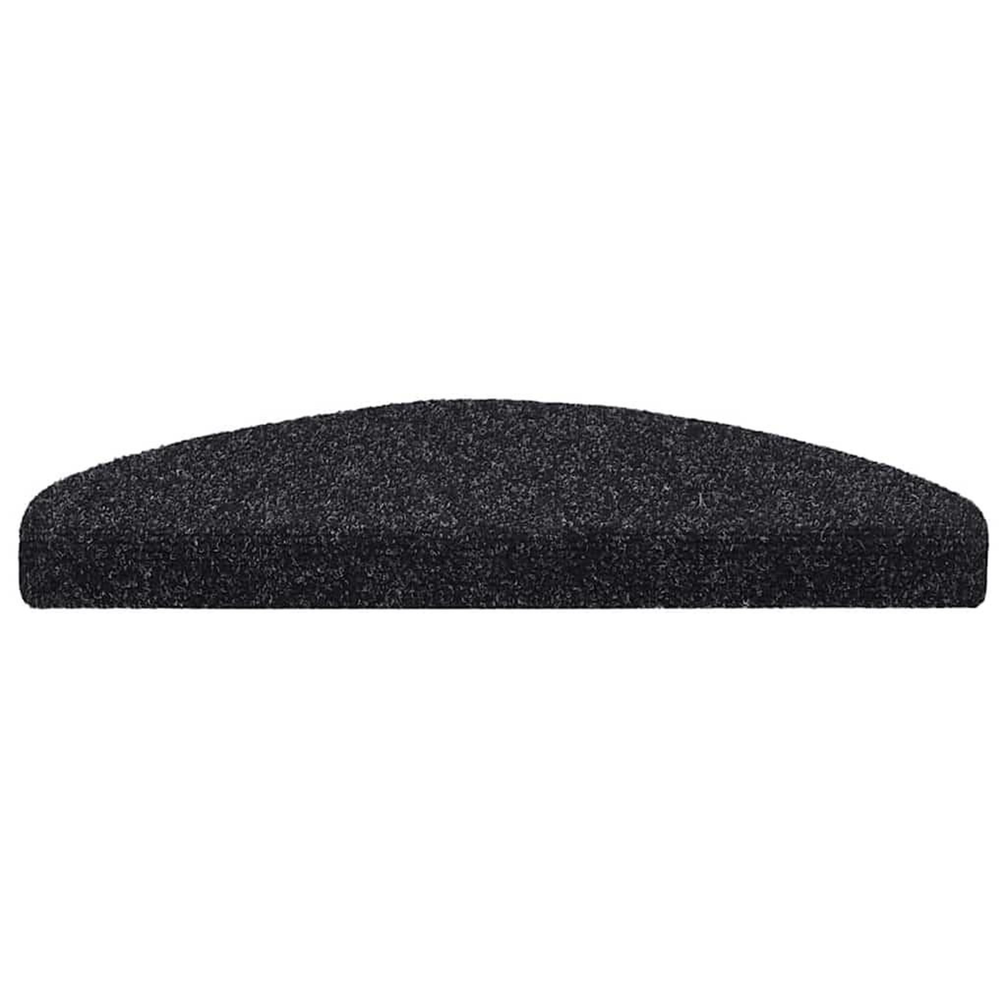 Voir la diapositive 3 : VIDAXL Tapis d'escalier autocollant 20 pcs noir 65x21x4 cm