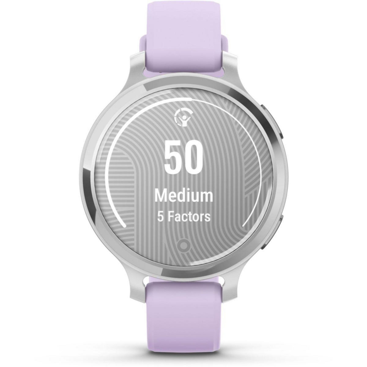 GARMIN Montre sport Lily 2 Active Silver Silicone lilas