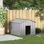 Voir la diapositive 2 : VIDAXL Niche pour chien avec toit noir 113x153x101 cm acier galvanise