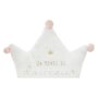 Voir la diapositive 1 : ATMOSPHERA Maxi coussin couronne - Blanc et rose