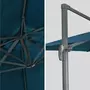 SWEEEK Parasol déporté carré 3x3m haut de gamme excentré inclinable rotatif à 360°