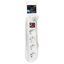 Voir la diapositive 4 : FIVE Bloc Multiprise  4 Prises  24cm Blanc