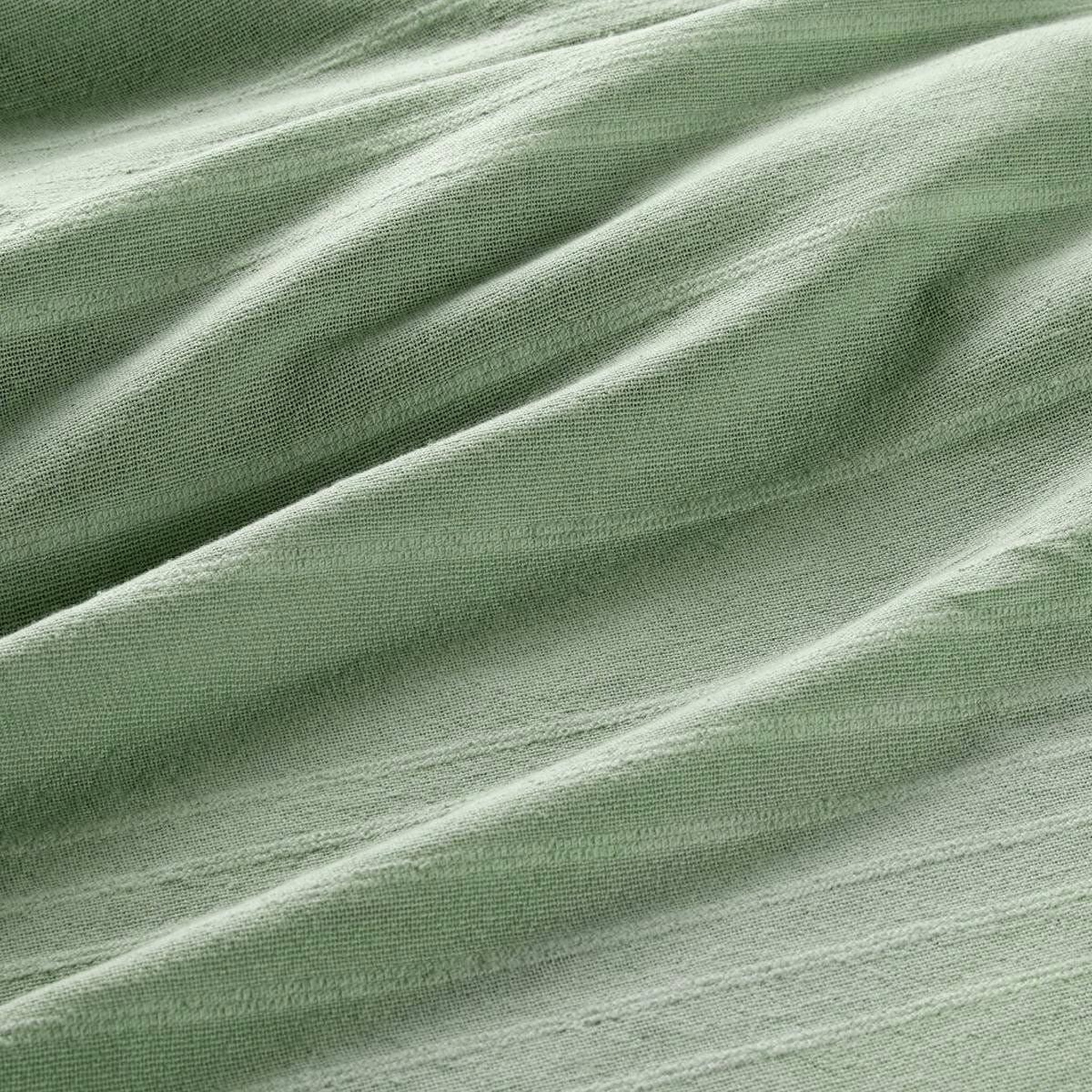 Voir la diapositive 2 : ATMOSPHERA Jeté de lit  anjali  160x220cm vert céladon